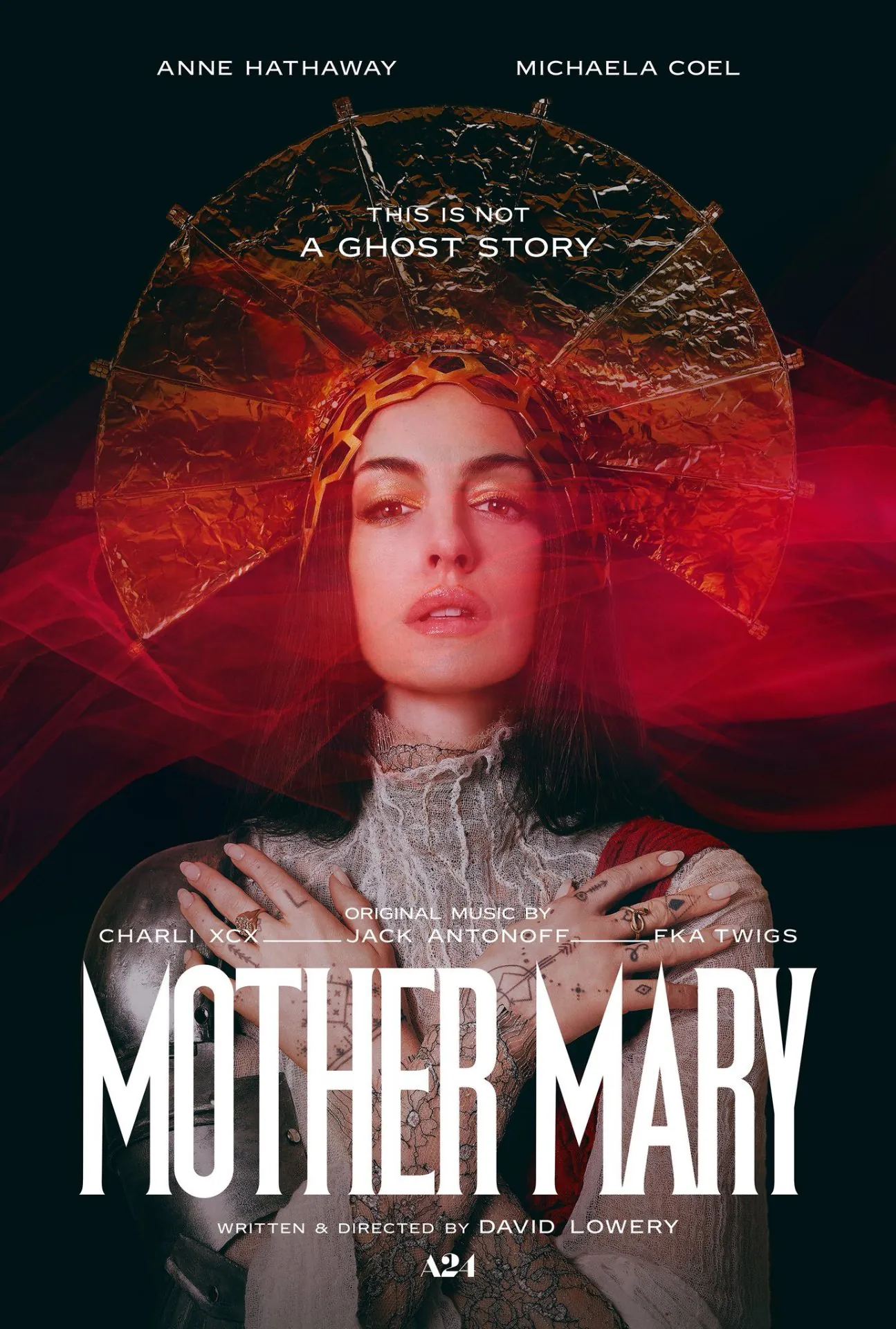 김성일의 데이비드 로워리(David Lowery) 감독, 앤 해서웨이(Anne Hathaway), 미카엘라 코엘(Michaela Coel) 분이 주연한 작품 [마더 메리(Mother Mary)]가 08월 21일 HBO Max... 이미지