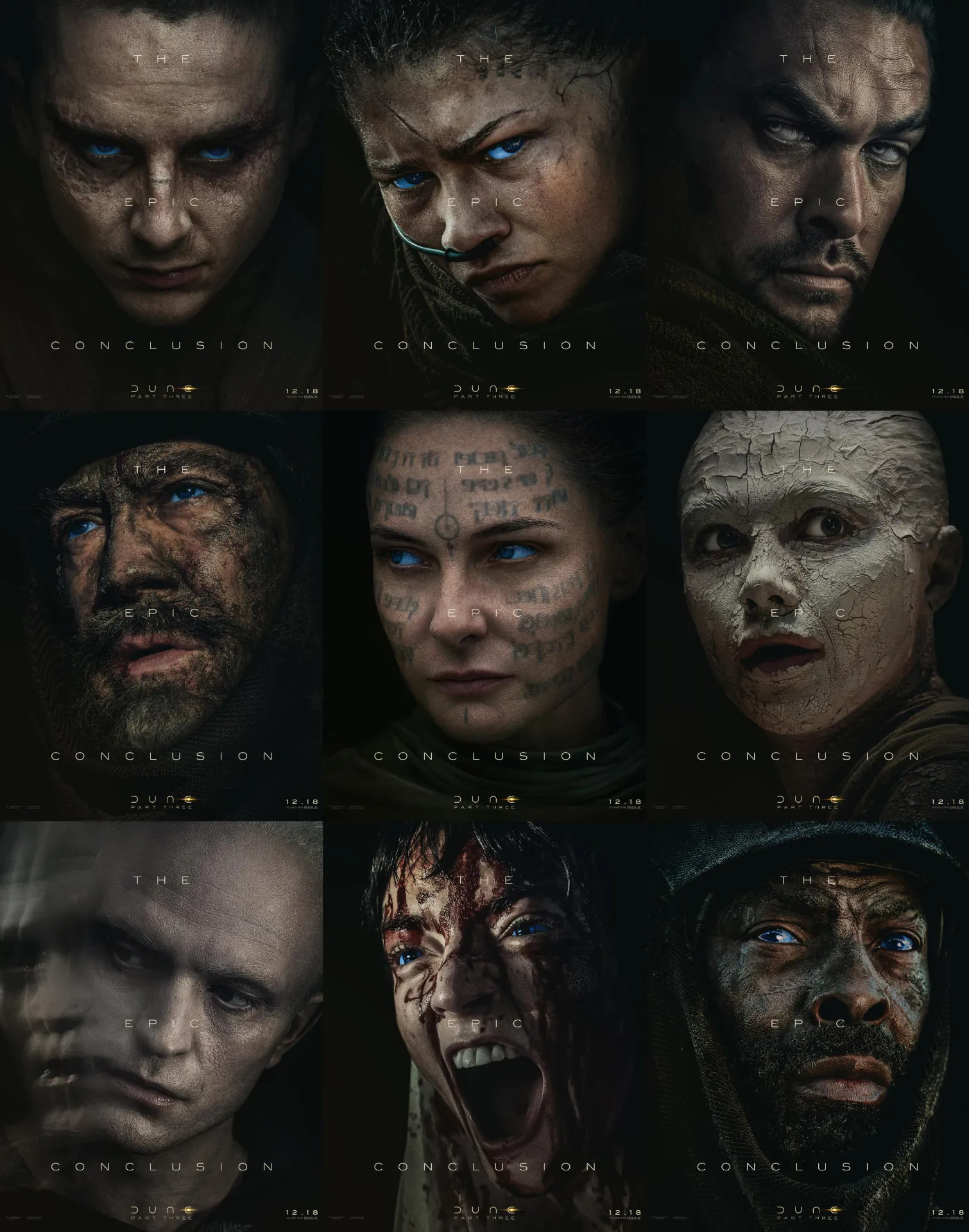 김성일의 #영화 [듄: 파트3(Dune: Part Three)]의 새로운 티저 예고편이 공개되었습니다. 미국에서는 12월 18일 공개 예정이며, 상영 시간은 2시 20분 분량입니다. 이미지