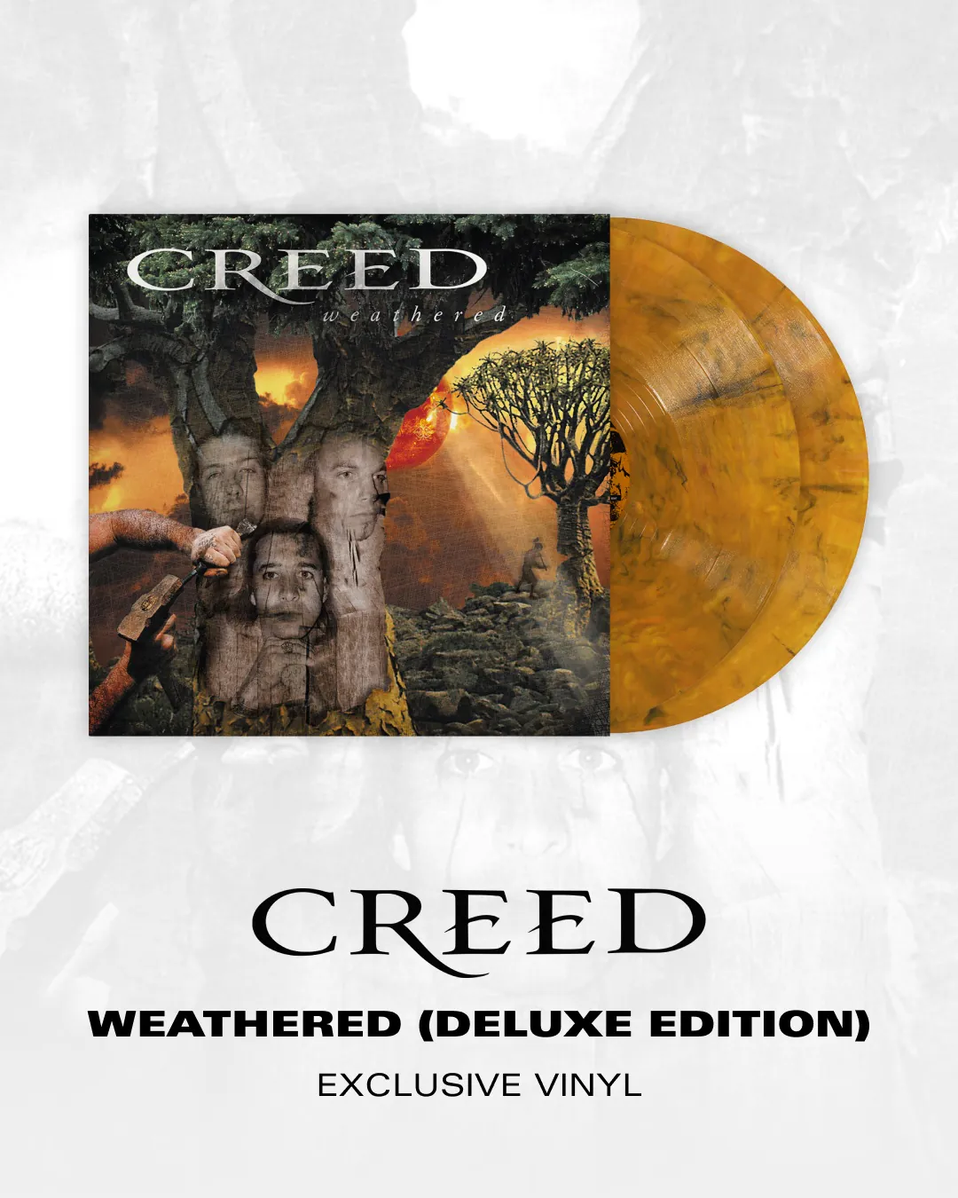 김성일의 #밴드 크리드(Creed)의 2001년 대 히트작 #앨범 [Weathered]가, 25주년을 맞아 보너스 트랙(* 곡 'Don't Stop Dancing'의 어쿠스틱 버전 등이 수록) 4곡을 추가해 최초 (디럭스 에... 이미지