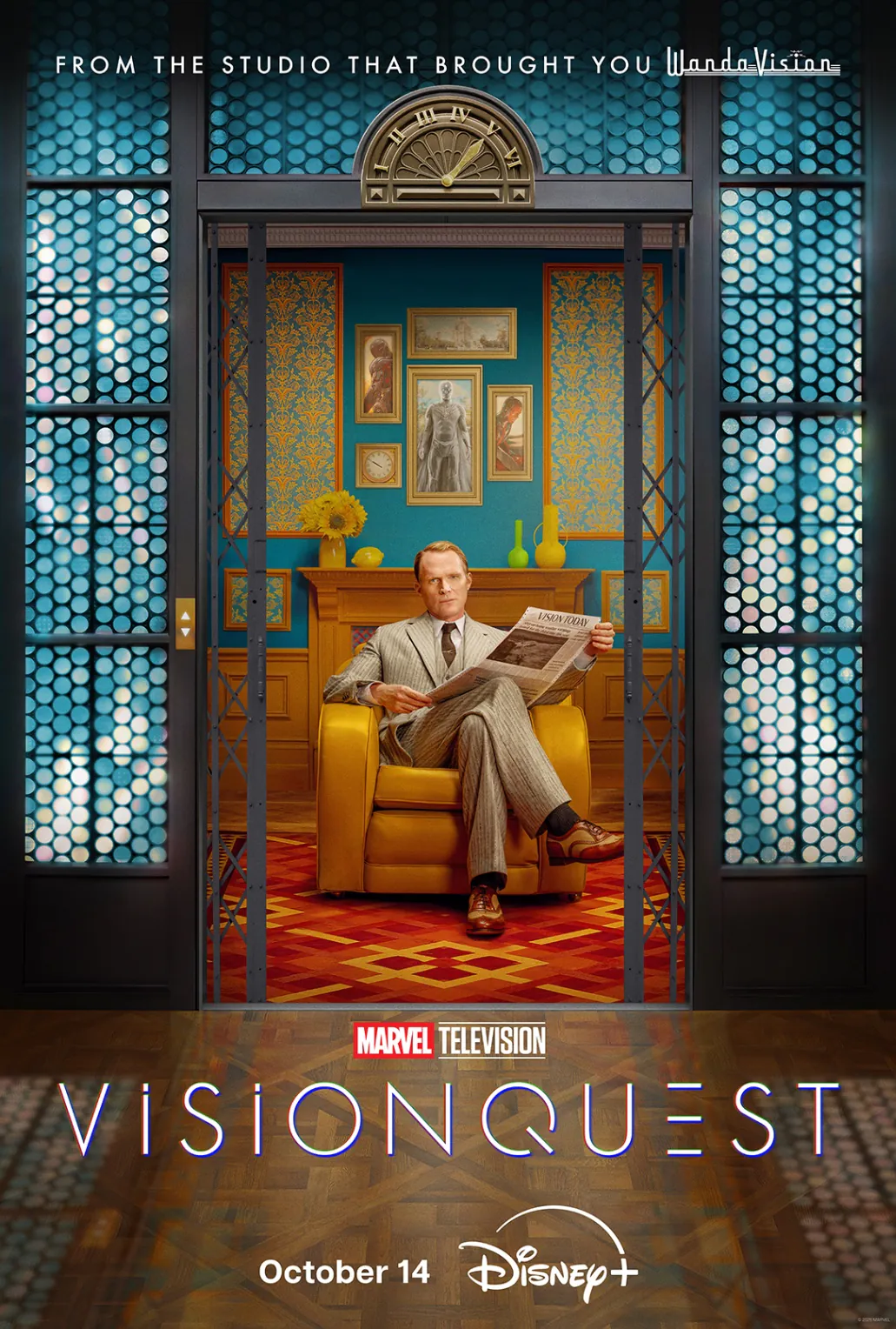 김성일의 10월 14일 #디즈니플러스 를 통해 공개될 #마블 #드라마 [비전퀘스트(VISIONQUEST)] 추가 영상이 공개되었습니다. 이미지