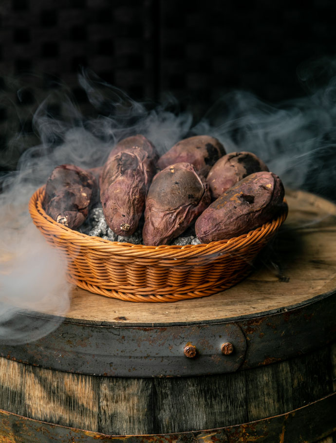 roasted sweet potato