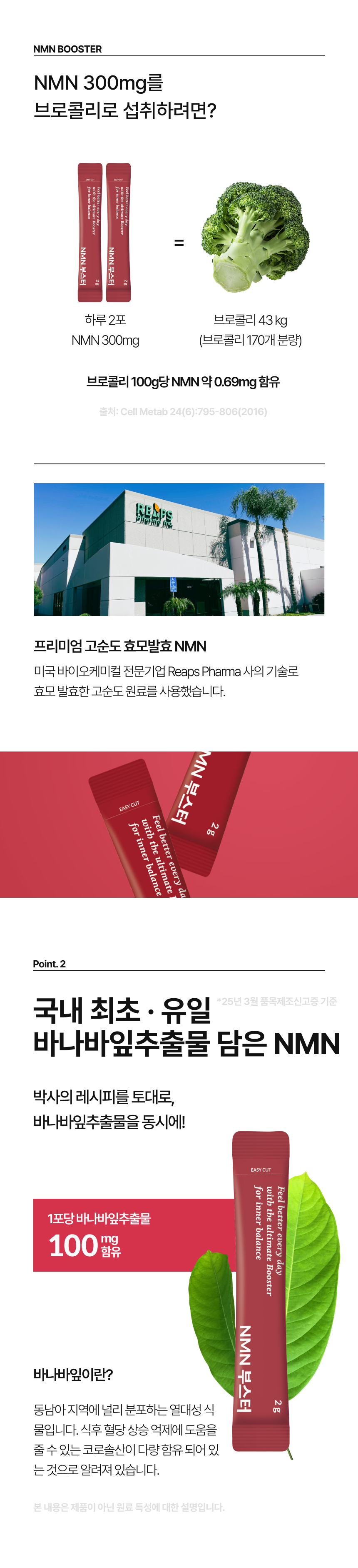 NMN부스터 상세정보