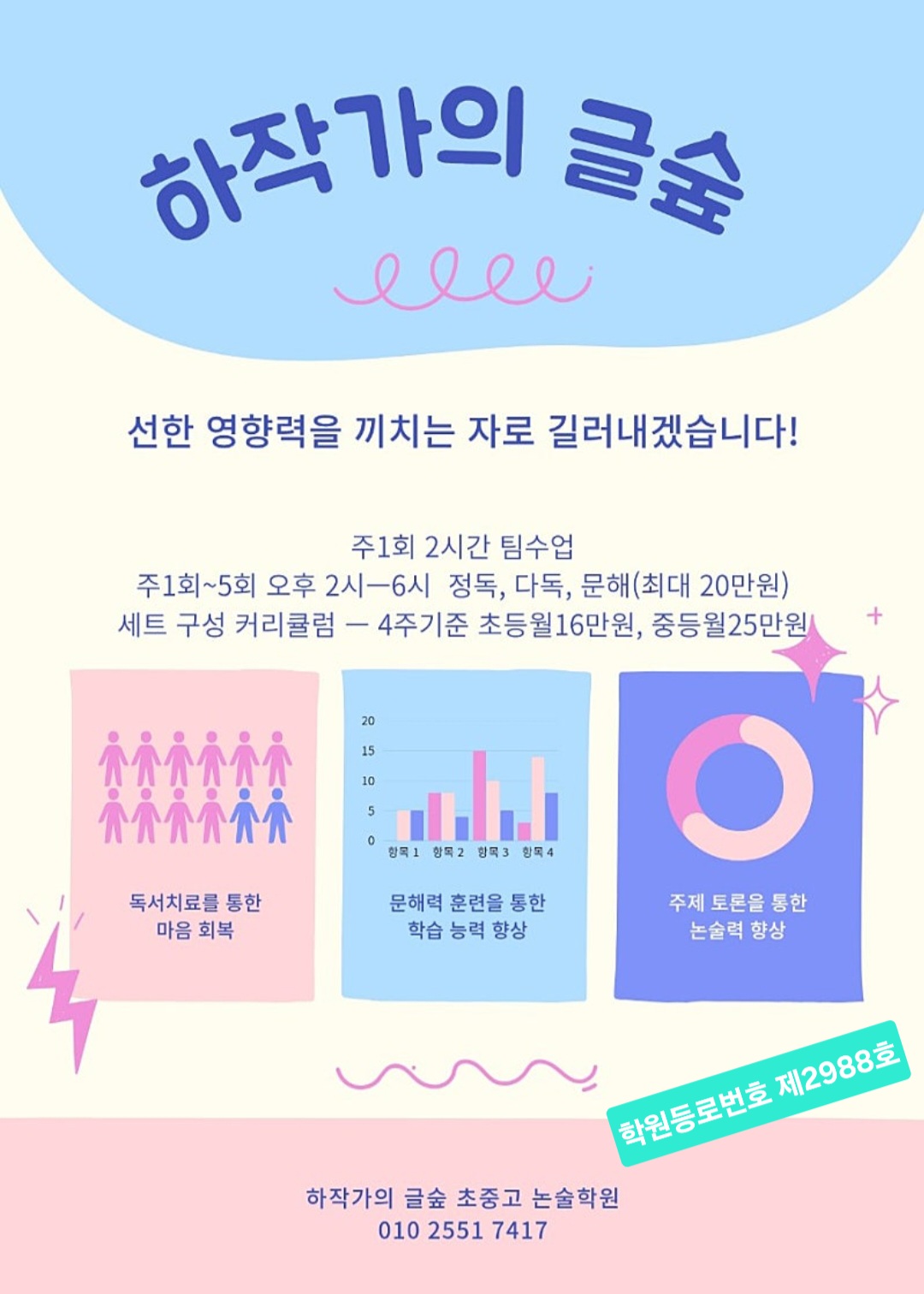 하작가의글숲학원