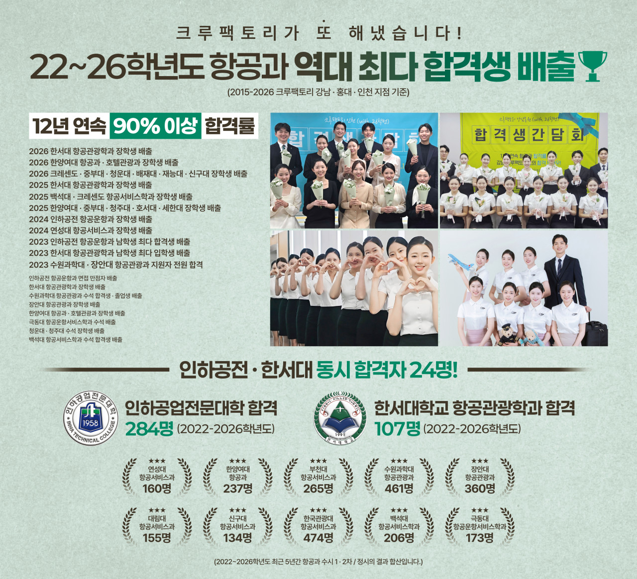 크루팩토리승무원학원 인천점