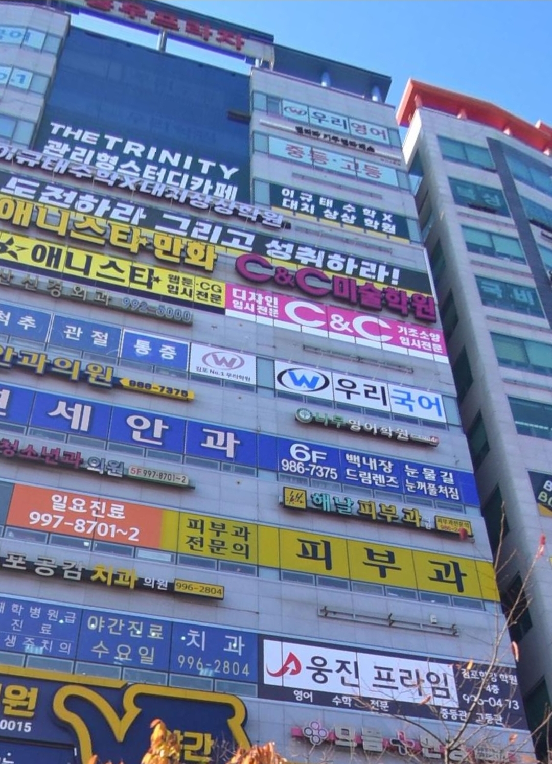 우리학원 장기2관 국어학원