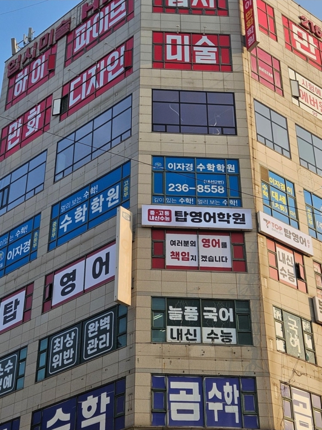 탑영어학원 매탄본원