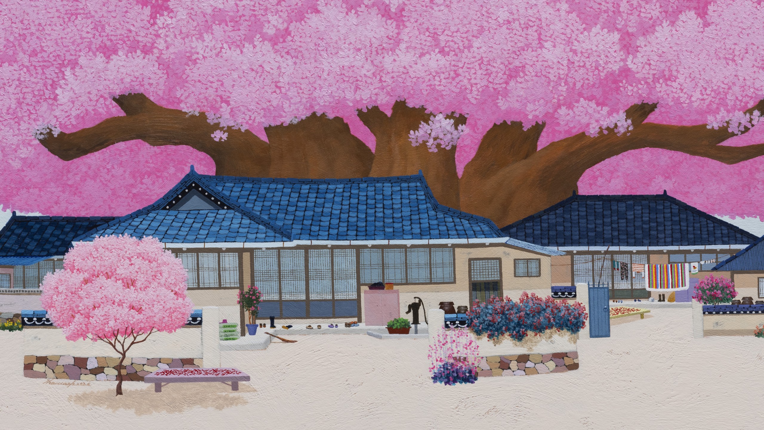 Artwork by Korean artist