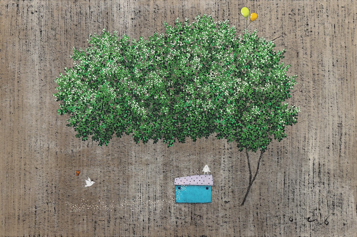 Artwork by Korean artist