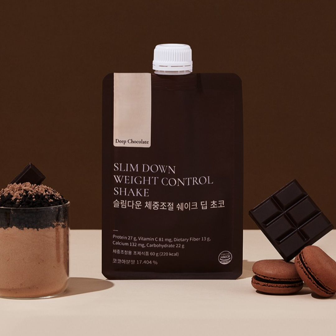 [마로셀] 슬림다운 체중조절 쉐이크 딥 초코