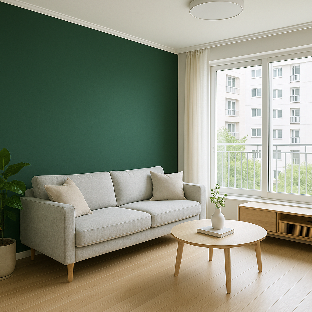 딥그린벽지, 예쁘지만 도배 시공이 까다롭다 — 현장에서 실패 사례가 많은 이유