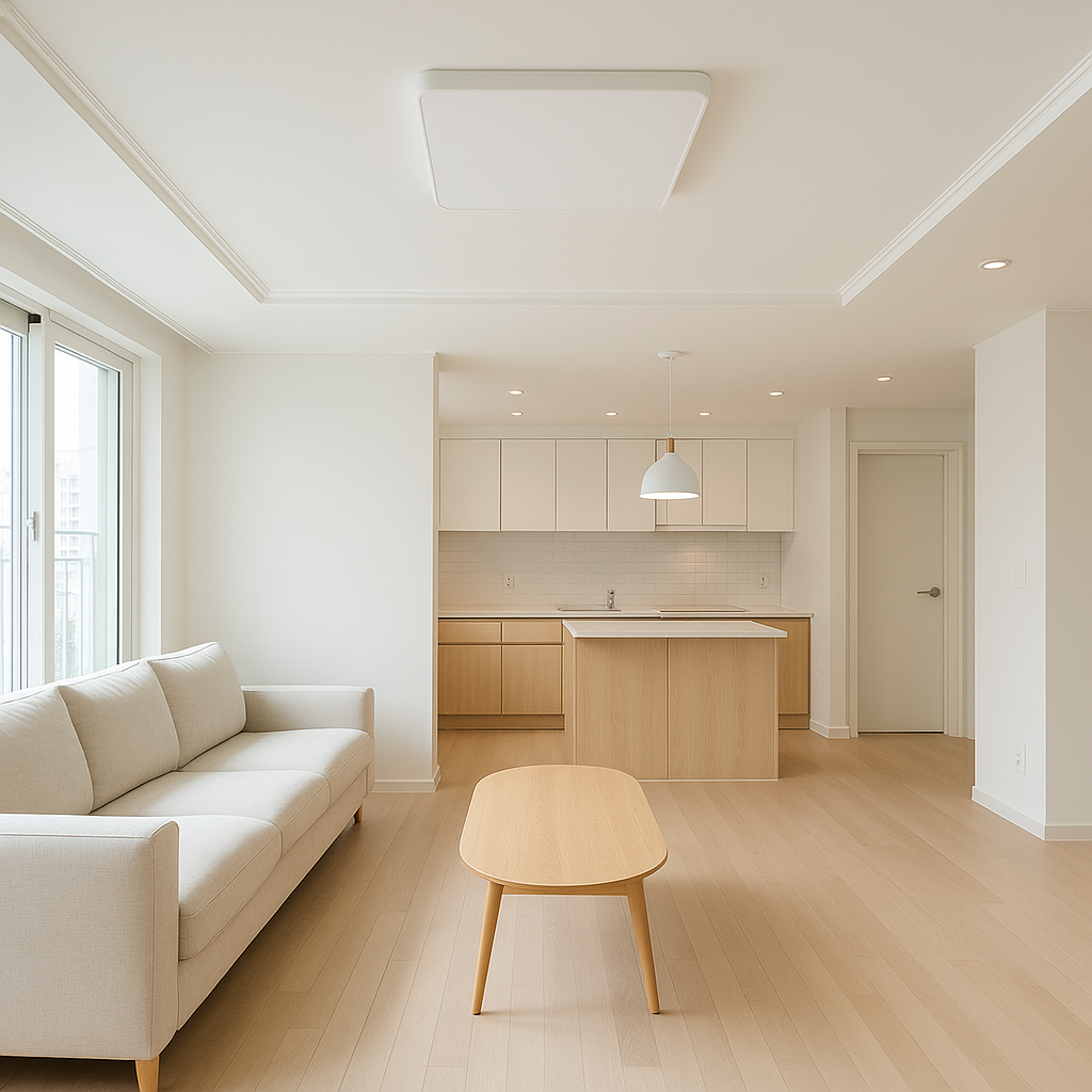 33평 아파트 인테리어 - 도배 비용, 견적 세 군데 받고 나서 항목이 달랐습니다