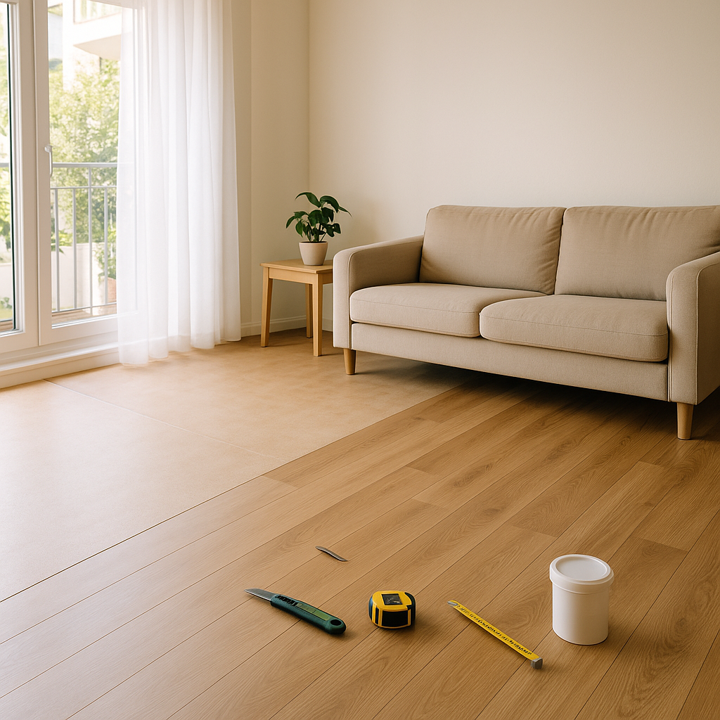 오늘의 궁금증 셀프 장판 시공이 과연 합리적일까 — 해봤다가 돈 두 배 날렸습니다