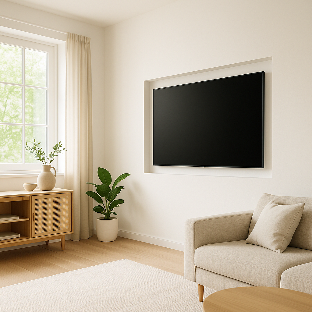 TV 반매립박스 만들 때 주의할 점, 공사 끝나고 후회한 사람들이 전부 이걸 몰랐습니다