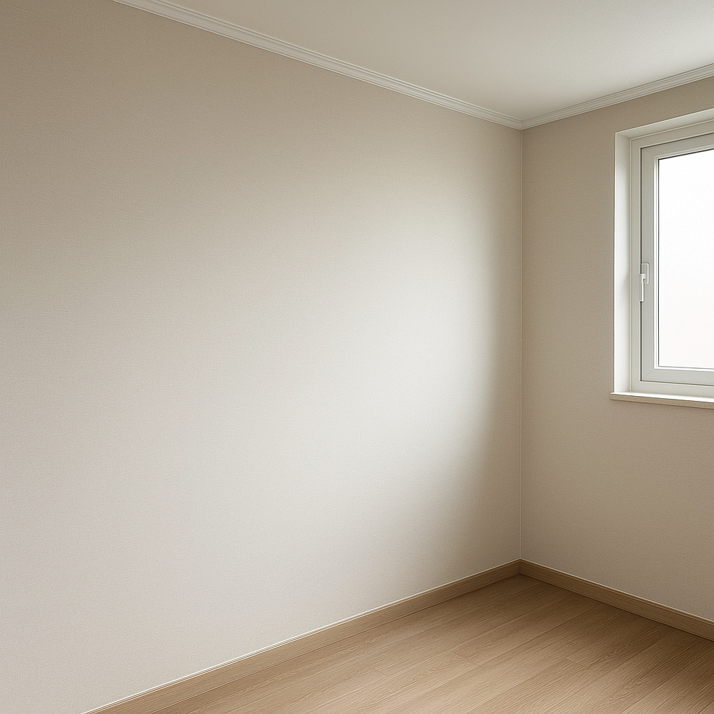 10평 아파트 도배 견적, 합지 vs 실크 선택 하나로 30만원 갈렸습니다