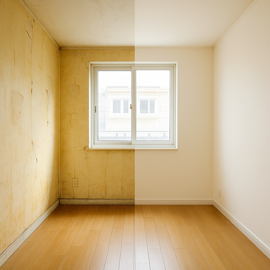 10평 아파트 실크도배 시공 비용, 견적서에서 이 항목이 빠지면 나중에 돈 더 나옵니다