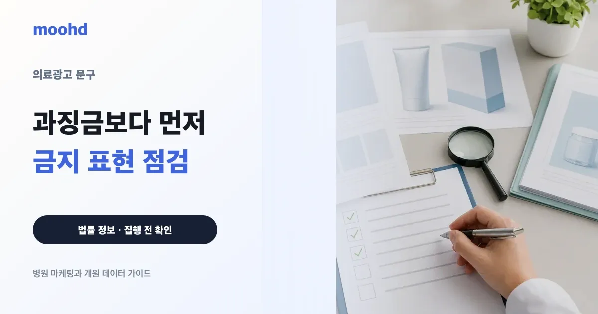 의료광고 과징금 상한 10억원, 개원의가 문구에서 놓치기 쉬운 7가지