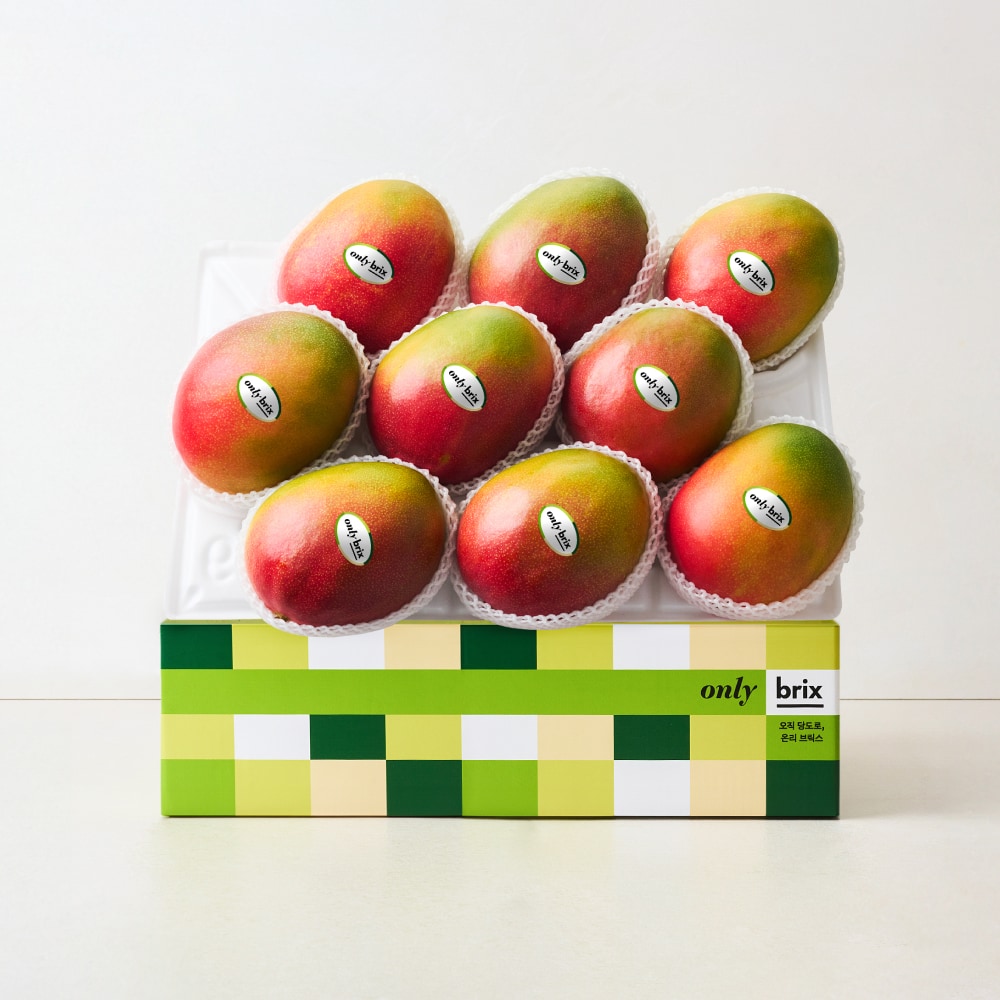 [새벽에On] 상위 1% 망고의 탄생, 온리브릭스 켄트 애플망고 2kg / 3.8kg