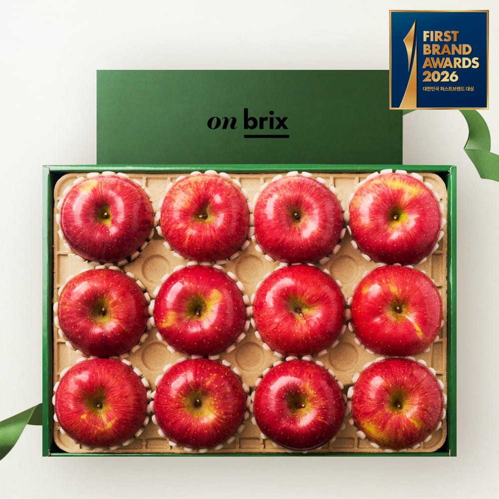 037 [설 선물] 그린 에디션, 알찬 사과 선물세트 3.7kg이상(12입/특품)