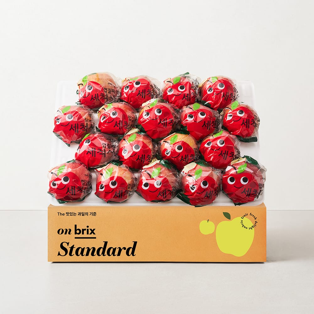 [새벽에On] 껍질째 먹는 홍로 세척 사과 1.4kg / 2kg /3.5kg