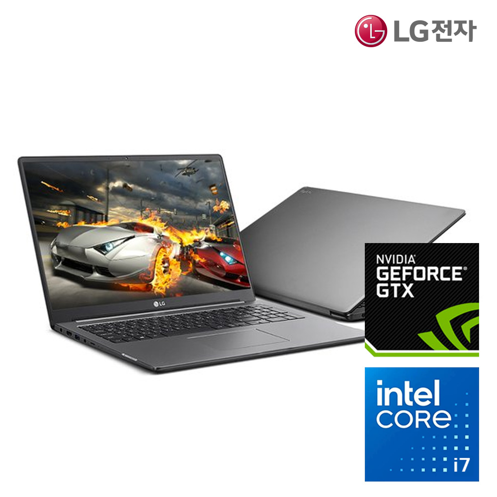 LG 울트라기어 게이밍북 17인치 코어i7(11세대) 램 SSD 옵션선택 GTX 1650 Ti 윈도우11 프로 17U70P,17UD70P(인텔 코어i7-1165G7 @ 2.80GHz/DDR4-16G/SSD 512G/지포스 GTX1650 Ti/윈도11/그레이/A급리퍼)