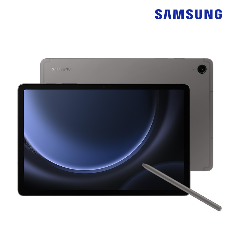 삼성 갤럭시탭S9 FE 10.9인치 Wi-Fi 128G 그레이 SM-X510/SM-X516(S펜포함 / 출시OS: 안드로이드13 / 10.9인치 / IPS-LCD / 2304x1440 / 90Hz / 엑시노스1380 / 8코어 / 램: 6GB / 용량: 128GB / microSD:최대1TB / 후면:800만화소 / 전면:1,200만화소 / 4k@30fps / 충전단자: C타입 / 방수: IP68 / 무게: 524g)