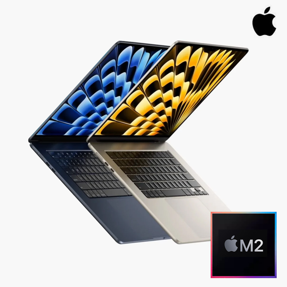 [납품취소 미개봉] 애플 맥북에어 15인치 M2칩 ★애플 무상 AS 1년 가능 A2941(Apple M2 8 코어3500 MHz/DDR4-8G/SSD 512G/APPLE GPU 10CORE/Mac OS/새상품)