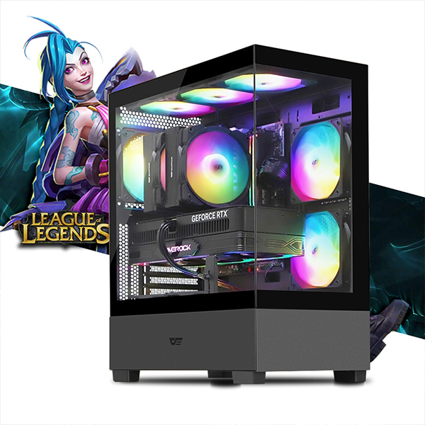게이밍 조립PC 라이젠7 램 16G 지포스 그래픽 윈도우 11 (사은품 증정) 리퍼 게이밍 조립PC /R7 1700 /16G /SSD 240G /GTX 1070 8G /600W /DS500(블랙) /Win11 Home [사은품증정]