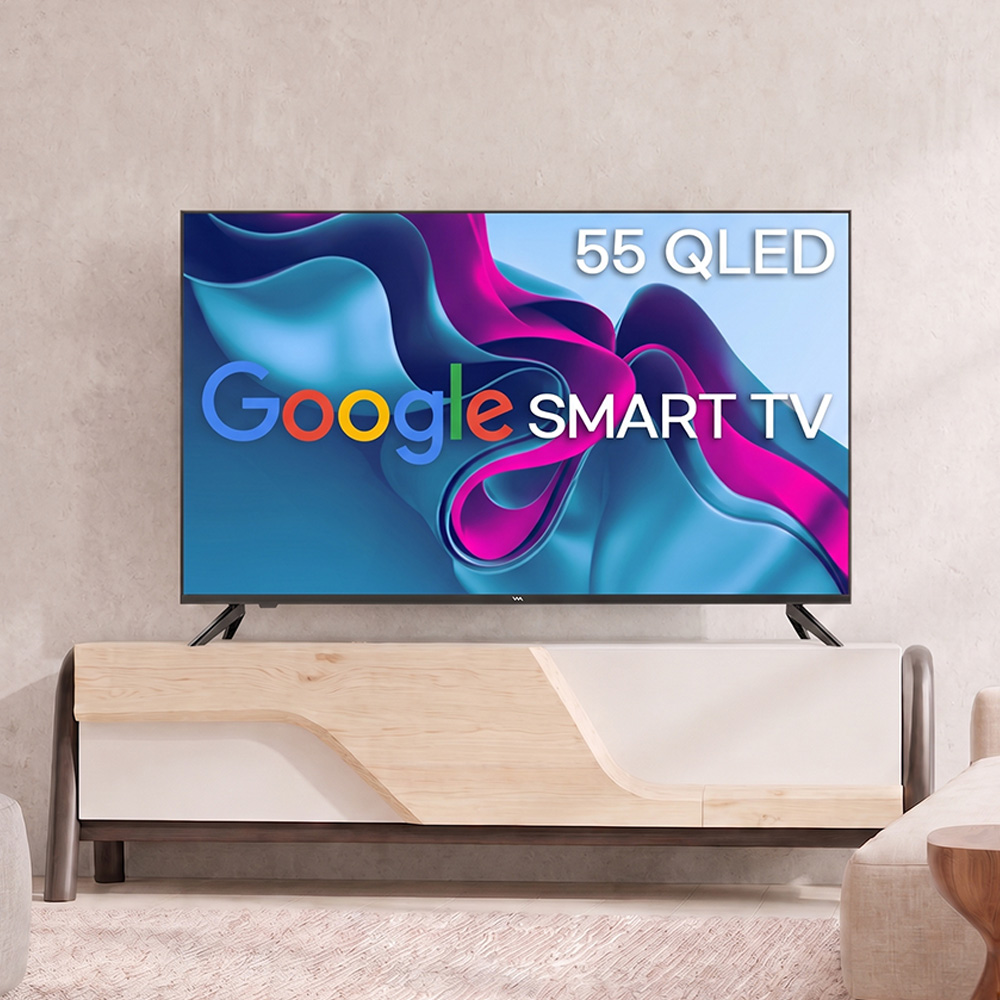 납품취소 미개봉 특가❤️ [와사비망고] 4K UHD QLED 베젤리스 55인치 구글 스마트TV QLED TV / 55인치(138cm) / 4K UHD / 주사율 : 60Hz / 에너지효율 : 1등급 / [화질] 돌비비전 / HDR10 / HLG / HDMI2.1 / [스마트] 넷플릭스 / 유튜브 / 미러링 / AI음성인식 / [규격] HDMI(전체) : 4개 / 베사홀 : 400x300mm / 크기(가로x