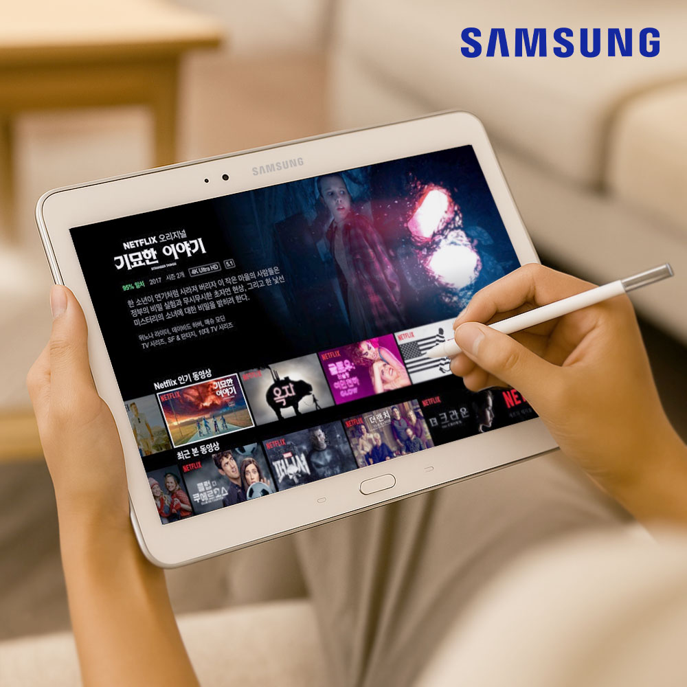 [중고] 커스텀 안드로이드 탑재★ 삼성 갤럭시 노트 10.1인치 화이트 유튜브·넷플릭스 OK / S펜 포함 SM-P600(S펜 포함 / 10.1인치 / 60Hz / 2GB / 16GB / microSD지원 / 엑시노스CPU / [배터리/규격] Micro5핀 / USB2.0 / 커스텀 OS / WXGA디스플레이)