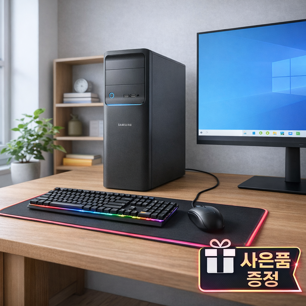 리뉴올PC 게이밍 조립PC 코어i7(8세대) 램 32G SSD 500G + HDD 500G 지포스 GTX 1050 Ti <b>윈도우</b> <b>탑재</b> [리뉴올PC] 리퍼 게이밍 조립PC /i7-8700 /32G /SSD 500G(신품) /HDD 500G /GTX 1050Ti /win10 /삼성 미들형 케이스 [사은품증정]