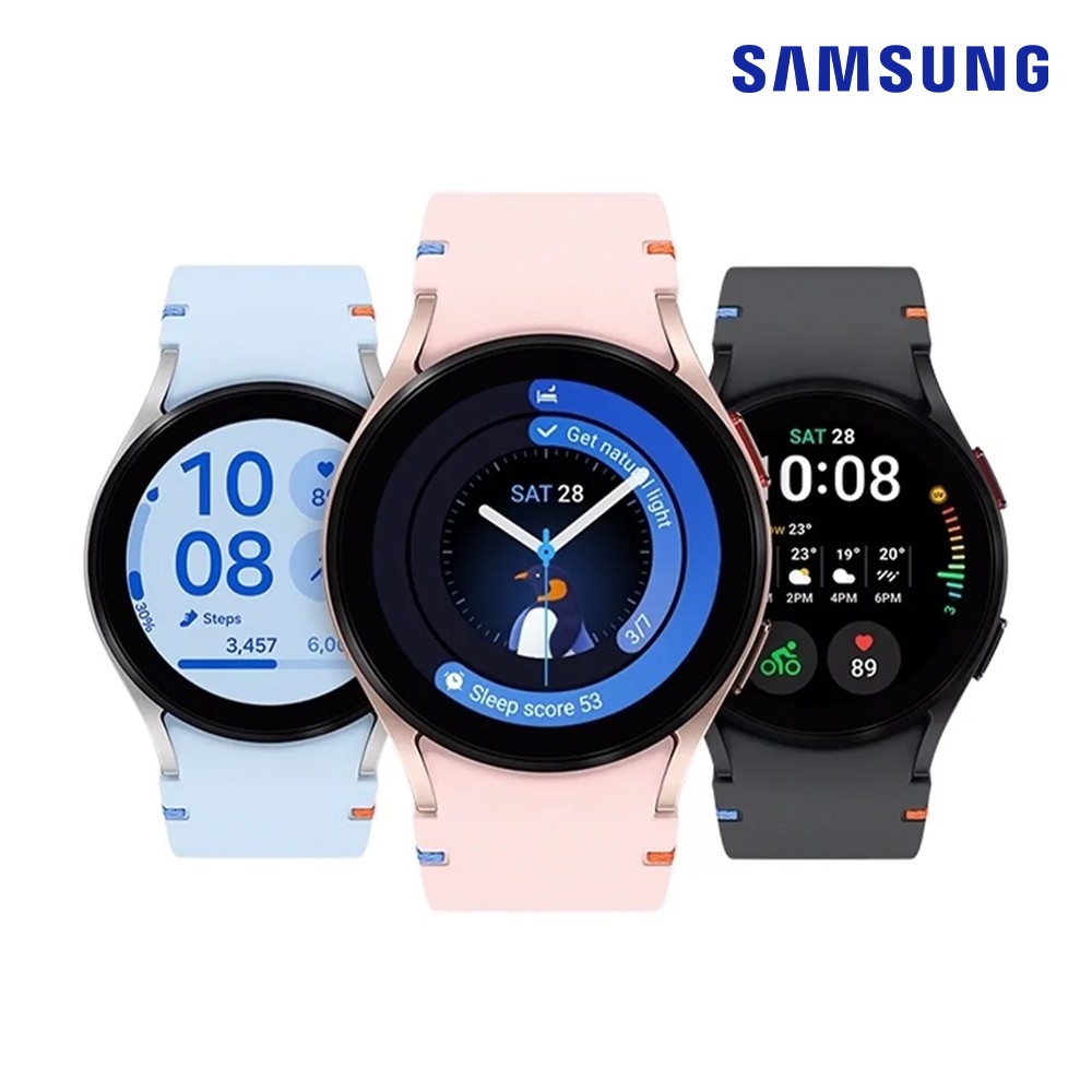 삼성 갤럭시워치 FE 40mm 블루투스 스마트워치 블랙밴드 SM-R861 / S-AMOLED / 사파이어 크리스탈 / IP68방진방수 / 블루투스 / GPS / 무게: 26.6g / 체성분 분석에 요가 수영 맞춤 운동 수면 코치까지