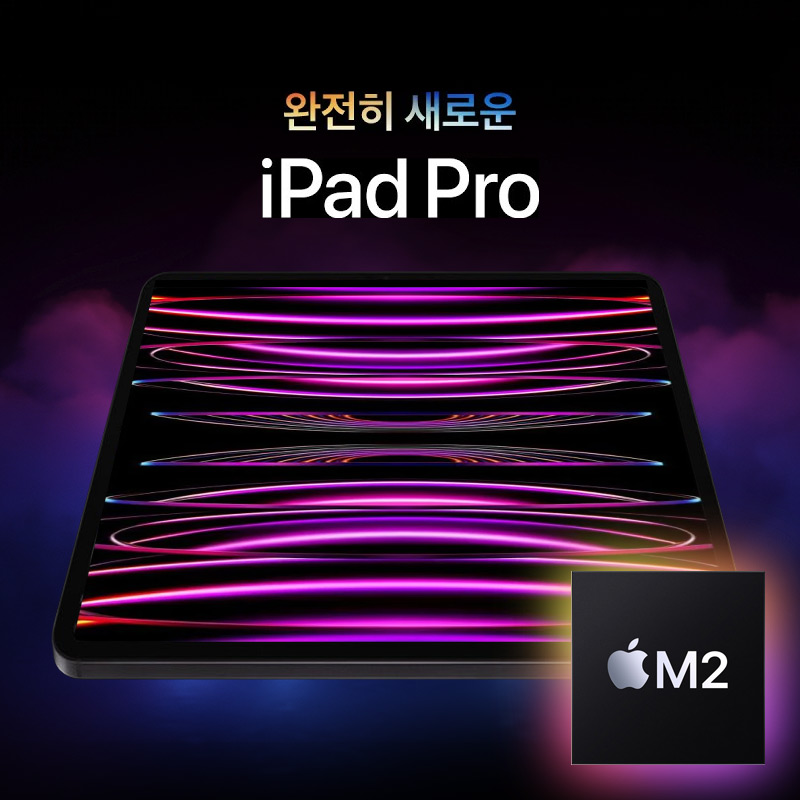 [중고] [정품박스 패키지] 애플 아이패드 프로 4세대 11인치 M2칩 WIFI A2759(iPadOS 16 / 11인치 / IPS-LCD / 2388x1668 / 120Hz / 600nits / 용량: 256GB / microSD미지원 / C타입 / 무게: 466g)