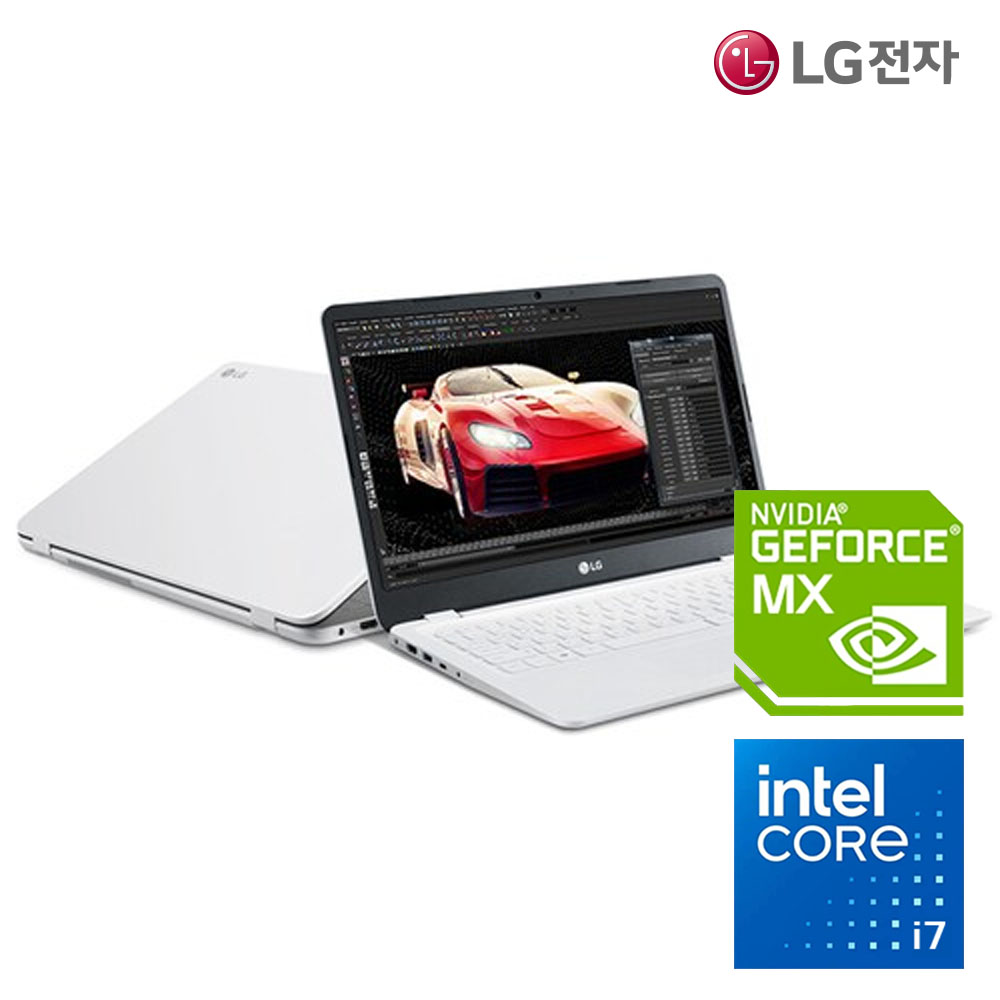 LG 울트라북 게이밍북 15인치 코어i7(10세대) 램 16G 용량 선택가능 지포스그래픽 윈도우11 프로 15U50N(인텔 코어i7-10510U @ 1.80GHz/DDR4-16G/SSD 256G/지포스 MX250/윈도11PRO/화이트/A급리퍼)