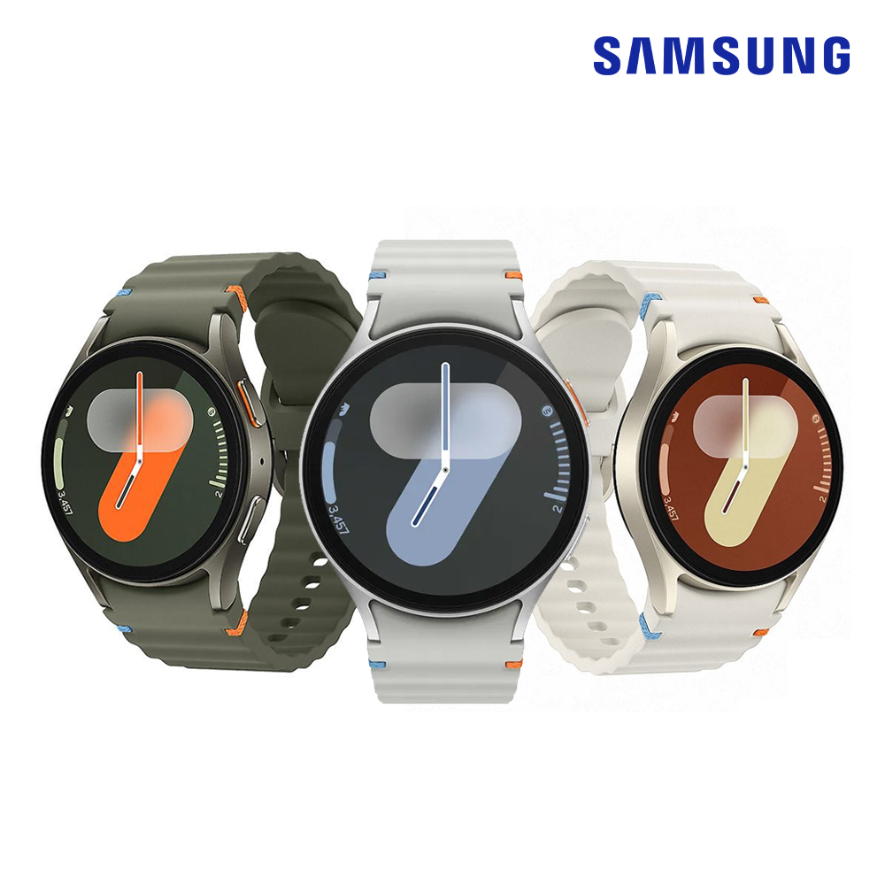 한정수량 판매★ 삼성 갤럭시워치7 40/44mm 셀룰러 블루투스 사이즈/색상 선택가능 (스트랩 색상 랜덤)  SM-L300 / SM-L310 / 갤럭시워치7 40 mm 모델: 약 1.31 인치 Super AMOLED, 해상도 432 × 432px / 44 mm 모델: 약 1.47 인치, 해상도 480 × 480px / 보호유리: 사파이어 크리스탈 (Sapphire) 적용 / Bluetooth 5.3 /