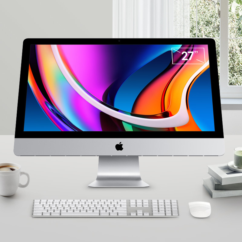 애플 아이맥 27인치 코어i7(10세대) 램 32G SSD 1TB 라데온 프로 그래픽 ※ 제주지역 제외 전국배송 A2115(인텔 코어i7-10700K @ 3.80GHz/DDR4-32G/SSD 1TB/라데온 Pro 5700 XT/Mac OS/실버/27인치/키보드&마우스 미포함/제주지역배송불가/A급리퍼)