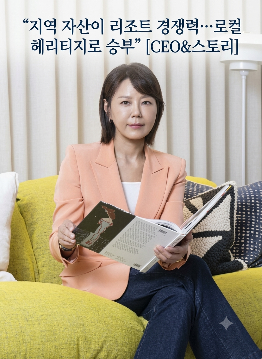  “지역 자산이 리조트 경쟁력…로컬 헤리티지로 승부” [CEO&스토리]