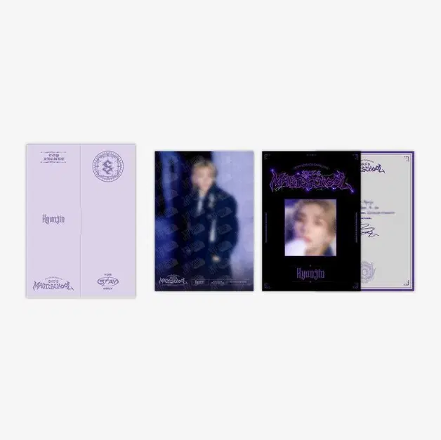 PROFILE POSTER SET - SKZ'S MAGIC SCHOOL