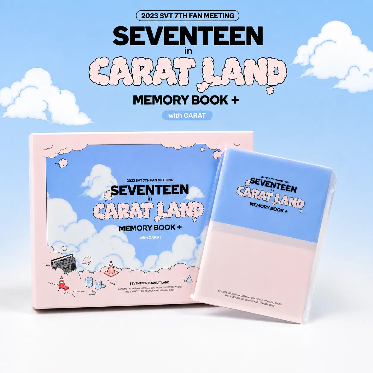 SEVENTEEN in CARAT LAND MEMORY BOOK