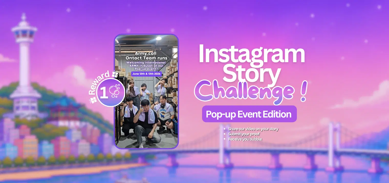 BTS Pop-Up Story Challenge 🎉