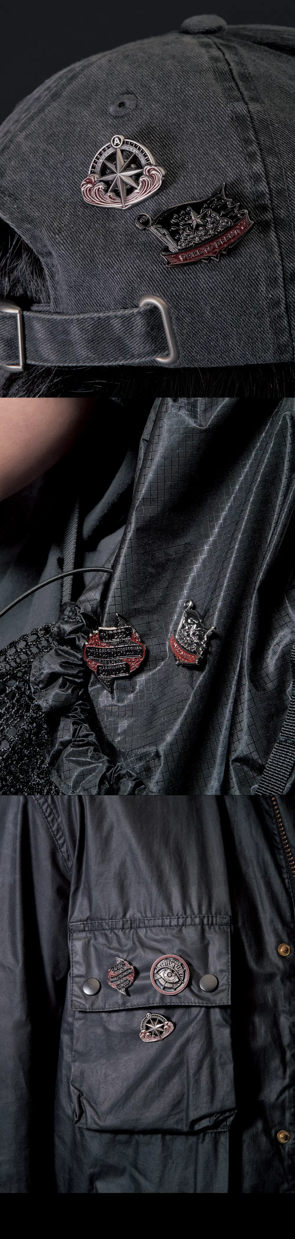 ATEEZ METAL PIN SET - VOYAGE EDITION | FANPLDAY | Ontact Korea