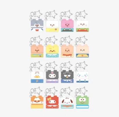 SECRET BLOCK STAMP - SKZOO X SANRIO CHARACTERS