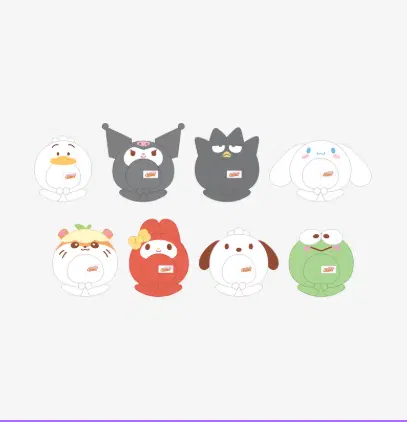 10CM SKZOO PLUSH OUTFIT (SANRIO CHARACTERS Ver.) - SKZOO X SANRIO CHARACTERS
