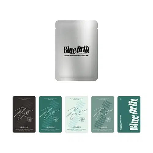 ATEEZ BLUE DRIFT - Random Photocard Pack | KQ SHOP | Ontact Korea