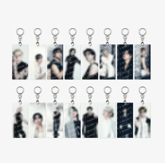 SECRET ACRYLIC KEYRING - RUN IT