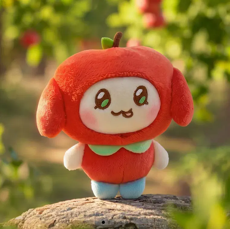 MIGHTEEZ tyuyo FRUIT PLUSH KEYRING BERRY BREEZY FAIRY