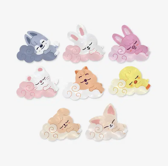 SKZOO ACRYLIC HAIR CLIP - RUN IT