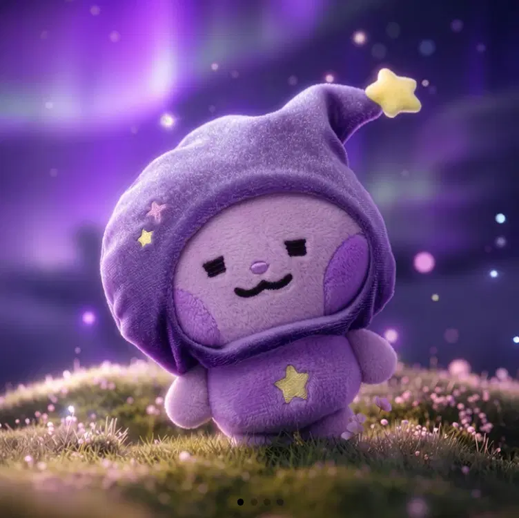MIGHTEEZ saniyo WEATHER PLUSH KEYRING BERRY BREEZY FAIRY
