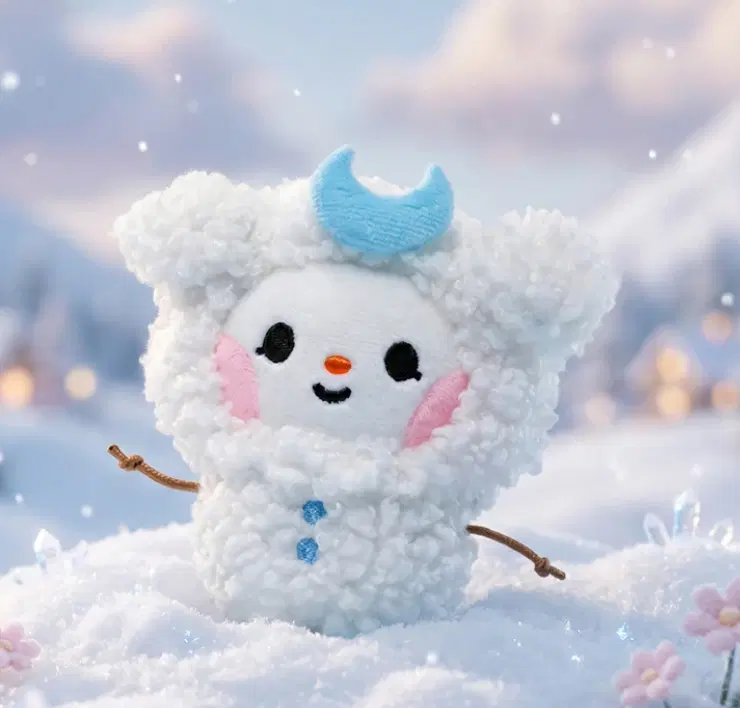 MIGHTEEZ jjongyo WEATHER PLUSH KEYRING BERRY BREEZY FAIRY