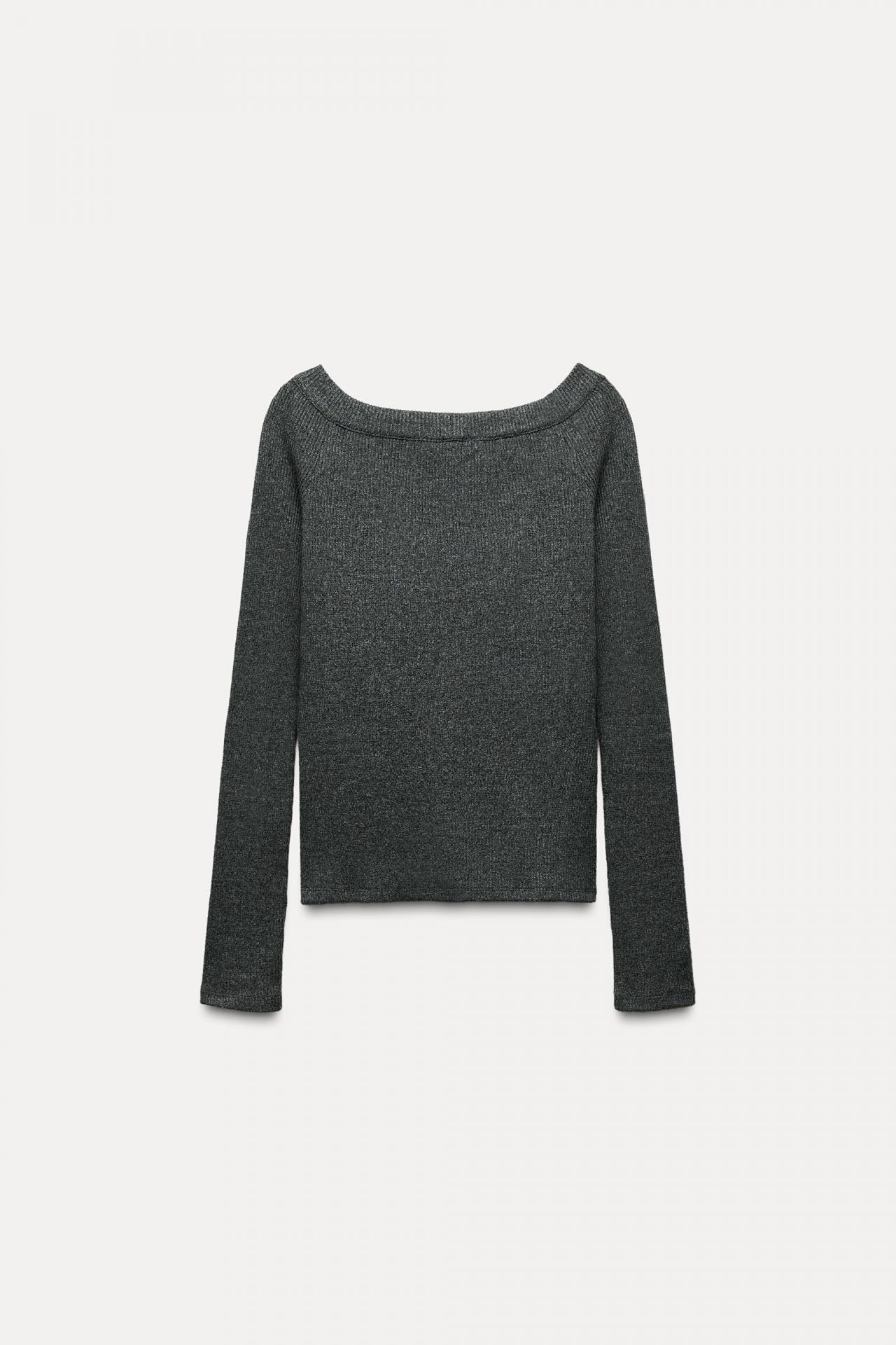 자라 소프트 리브드 재킷 2298/150 GREY MARL - 4910 | 패션이