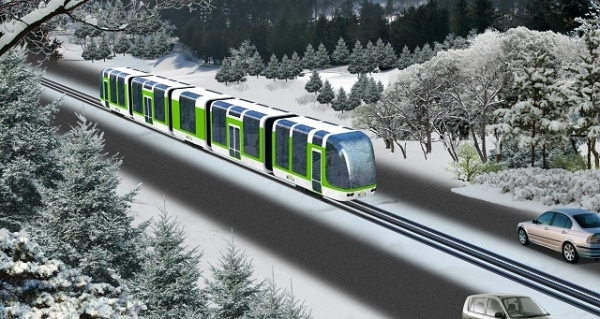 남원 친환경 전기열차 조감도.